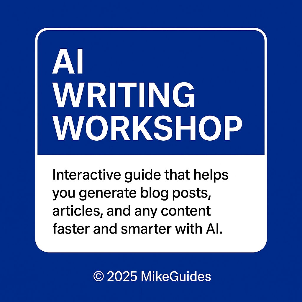 AI Writing Workshop