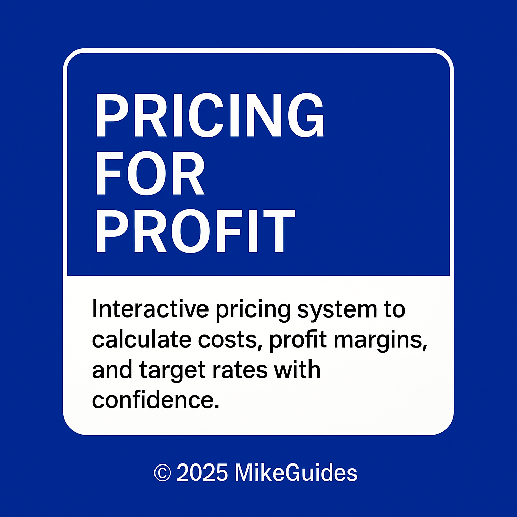 Pricing for Profit System